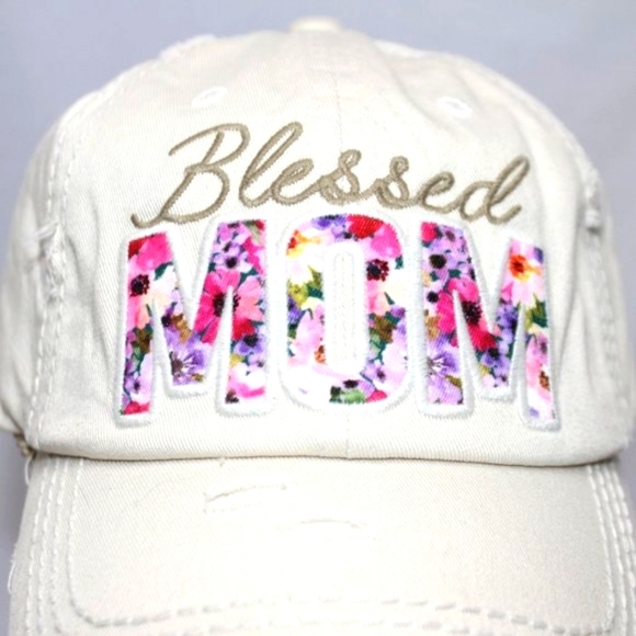 NWT Kbethos "Blessed MOM" Baseball Cap - Picture 3 of 11